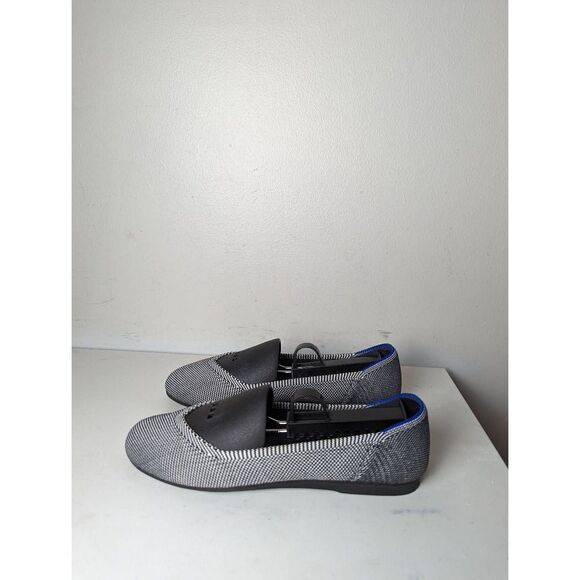 ROTHYS The Flat in Retried Grey Birdseye Size 6 - Picture 3 of 11